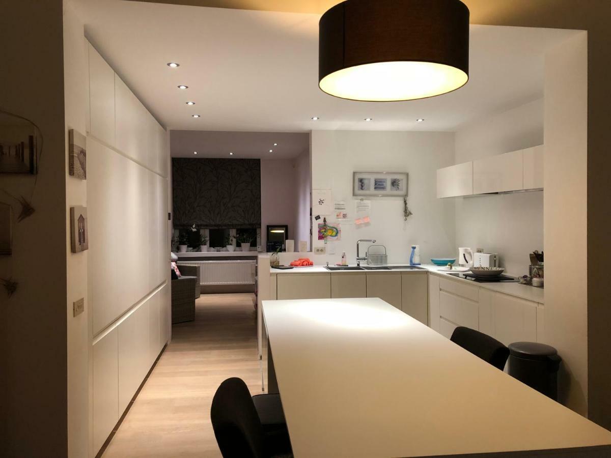 Home Bruges Cosy Comfort Modern Couple Privacy Walking Distance City Center Kitchen Terrace Garden Exterior photo